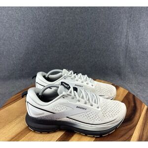 Brooks Trace 3 Womens Size 7D Wide White Black Running Shoes Athletic Sneakers
